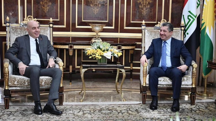 Başbakan Mesrur Barzani, Türkiye'nin Bağdat Büyükelçisi'yle görüştü
