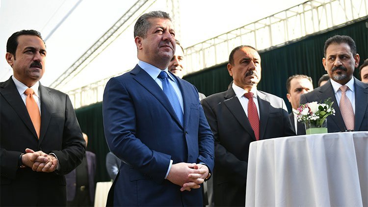 Başbakan Mesrur Barzani, Van Steel Fabrikasının açılışını yaptı