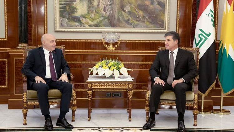 Neçirvan Barzani, Türkiye'nin Bağdat Büyükelçisi ile görüştü