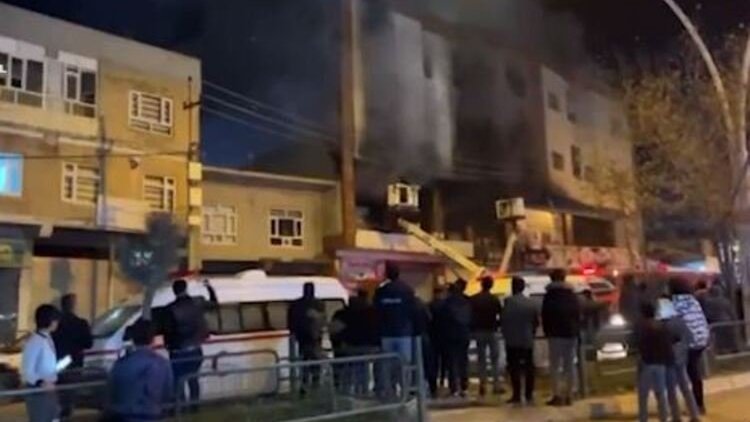 Soran'da üniversite yurdunda yangın: Çok sayıda kişi hayatını kaybetti