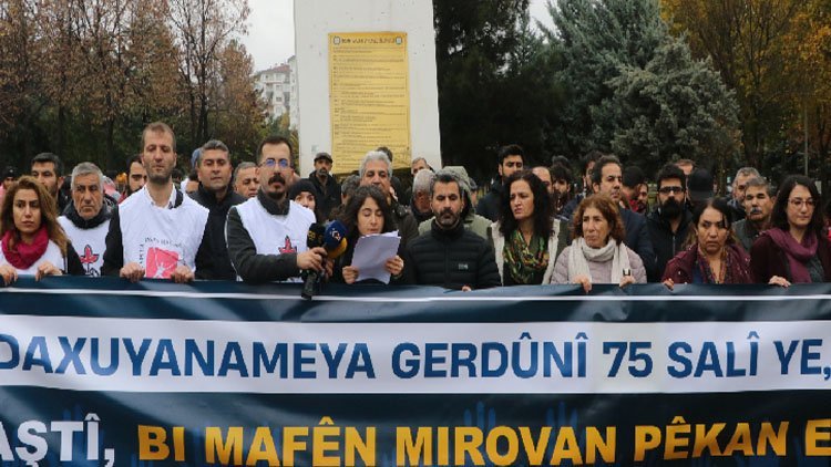 İnsan Hakları Haftası'nda Diyarbakır'dan Kürt sorunu için çağrı
