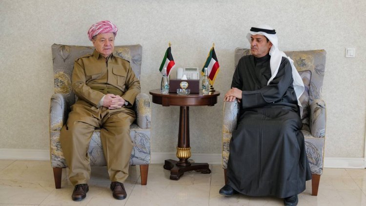 Başkan Barzani, Kuveyt’in Erbil Başkonsolosluğuna ziyaret gerçekleştirdi