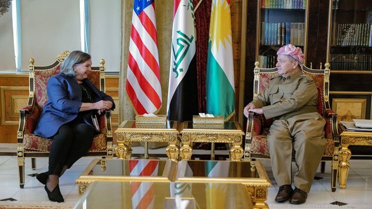 Başkan Barzani, ABD Dışişleri Bakan Yardımcısı ile görüştü