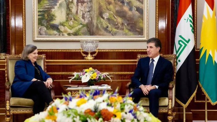 Neçirvan Barzani, ABD Dışişleri Bakan Yardımcısı ve beraberindeki heyeti kabul etti