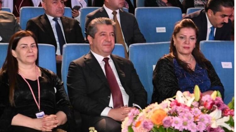 Başbakan Barzani, Kürdistan Kadınlar Birliği 9. Kongresi'nde