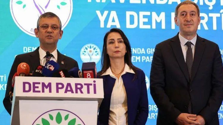 DEM Parti'den CHP ile ittifak mesajı: Seçimde iş birliği herkesin gözü önünde olmalı