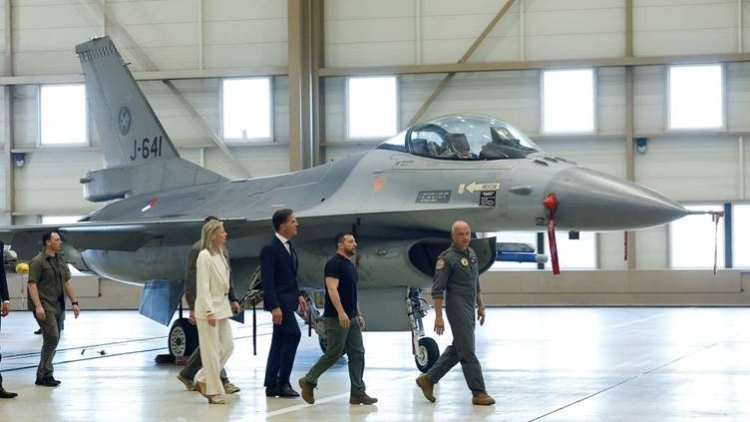 Hollanda Ukrayna'ya 18 adet F-16 savaş uçağı gönderecek