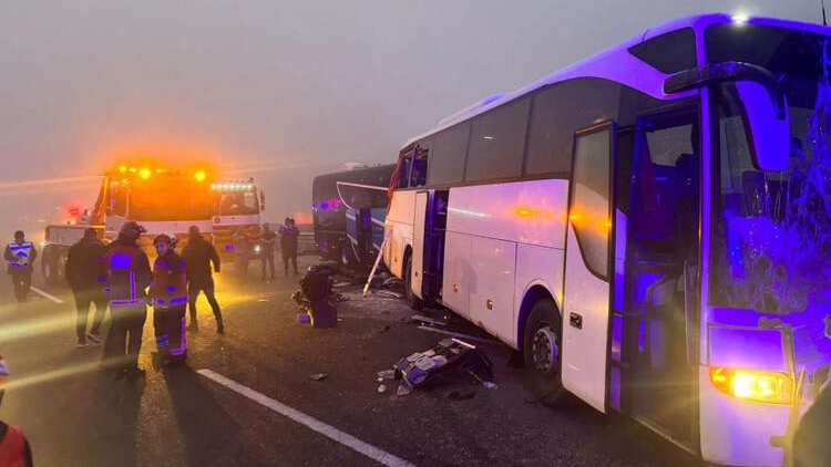 Kuzey Marmara Otoyolu'nda feci kaza: Çok sayıda ölü ve yaralı var