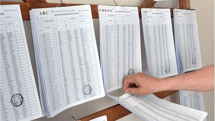 31 Mart yerel seçimleri: Seçmen listeleri bugün askıya çıkıyor