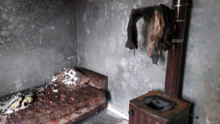 Maraş'ta yangın faciası: Baba ve kızı can verdi