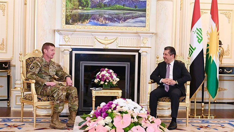 Başbakan, Suriye ve Irak'taki Koalisyon Güçleri Genel Komutanını kabul etti
