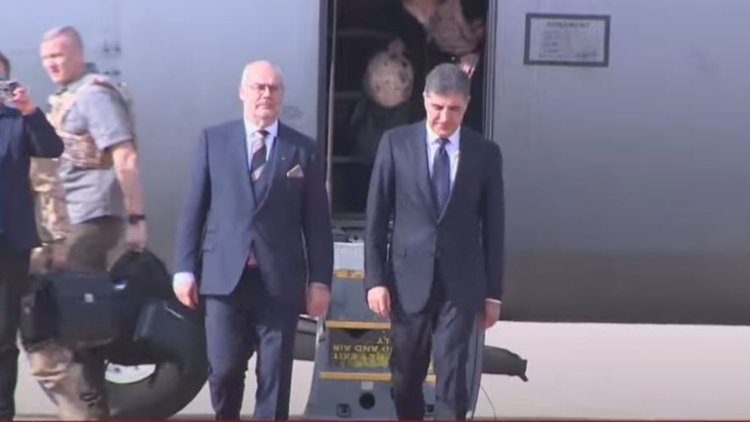 Estonya Devlet Başkanı'ndan Erbil'e ziyaret