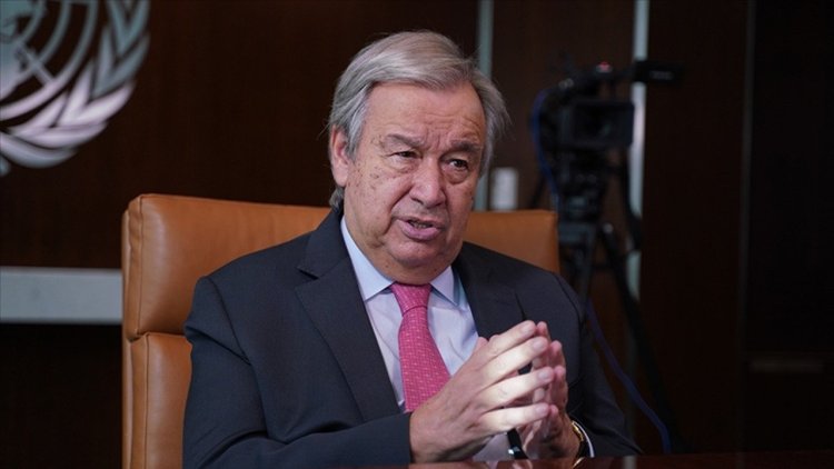 Guterres: Filistin halkının devlet kurma hakkı herkes tarafından tanınmalıdır