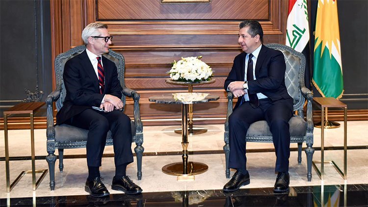 Başbakan, Norveç'in Ürdün ve Irak Büyükelçisini kabul etti
