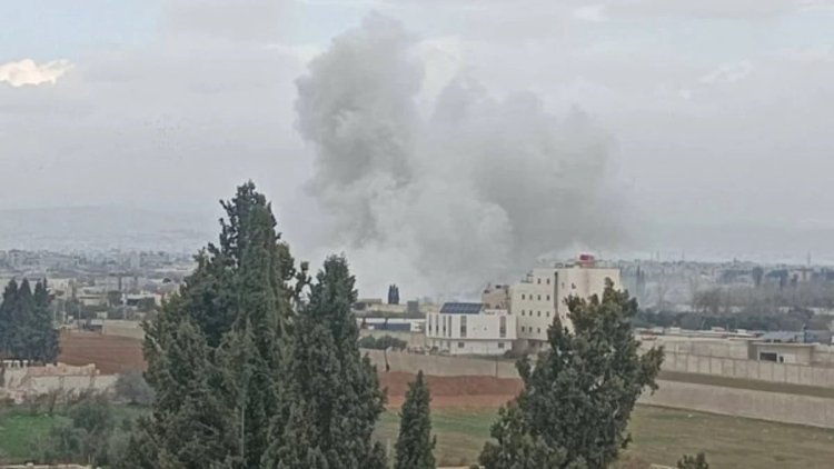 İsrail, Suriye'de rejime ait askeri tesise hava saldırısı düzenledi