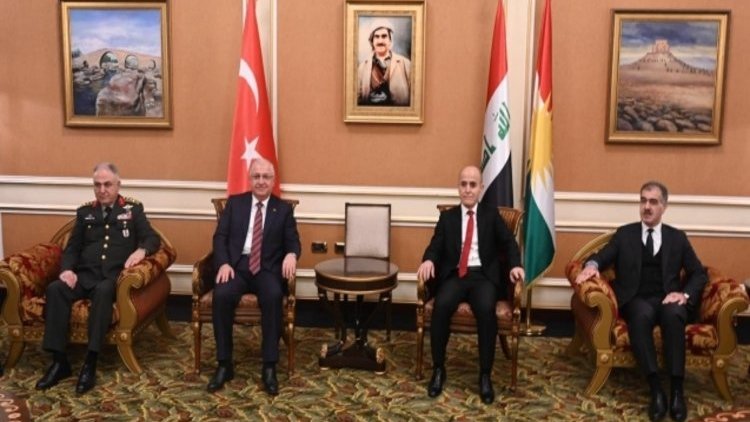 Türkiye Milli Savunma Bakanı Güler Erbil’de