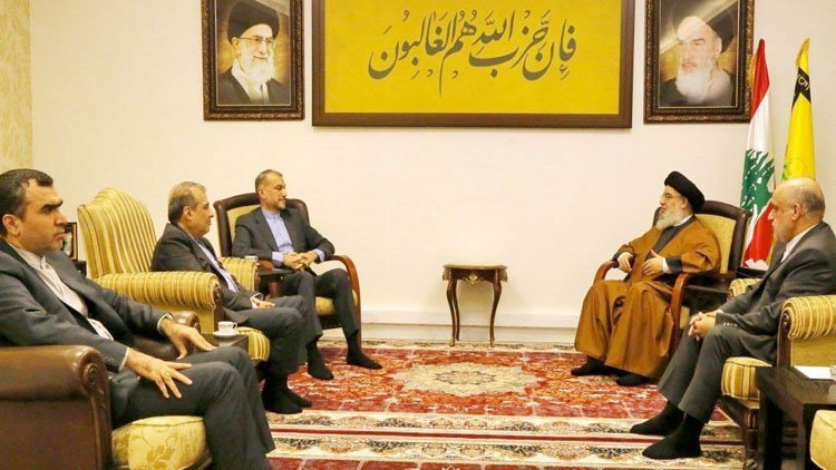 İran Dışişleri Bakanı Abdullahiyan Hizbullah lideri Nasrallah ile görüştü