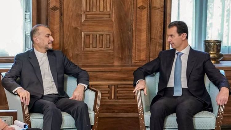 İran Dışişleri Bakanı Abdullahiyan Şam’da Esad’la görüştü