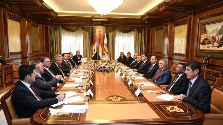 Neçirvan Barzani Yargıtay başkanı ve üyeleriyle görüştü
