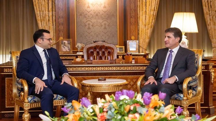 Türkiye'nin Erbil Başkonsolosu Neçirvan Barzani ile görüştü