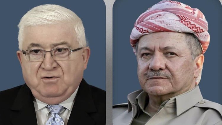 Fuad Masum’dan Başkan Barzani’ye taziye mesajı