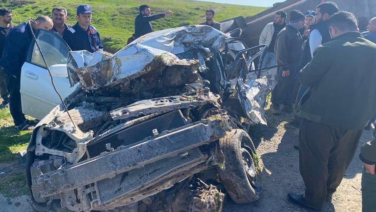 Duhok'ta trafik kazası: 5 ölü