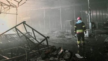 Erbil: Lenge Pazarı’ndaki yangında 166 dükkan küle döndü