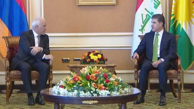 Ermenistan Cumhurbaşkanı Haçaturyan'dan Erbil’e ziyaret