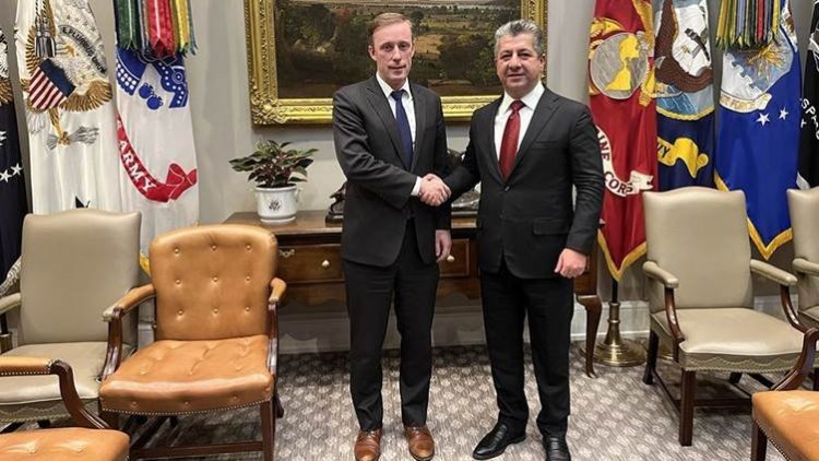 Başbakan Barzani, Jake Sullivan ile görüştü