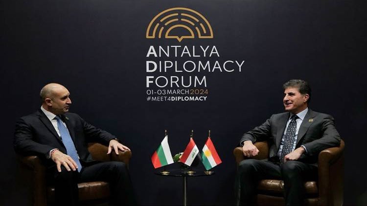 Neçirvan Barzani Bulgaristan Cumhurbaşkanı Radev ile görüştü