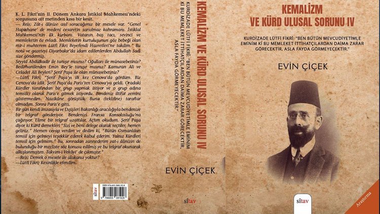 Evin Çiçek'in yeni kitabı 'Kemalizm ve Kürd Ulusal Sorunu - IV' yayınlandı