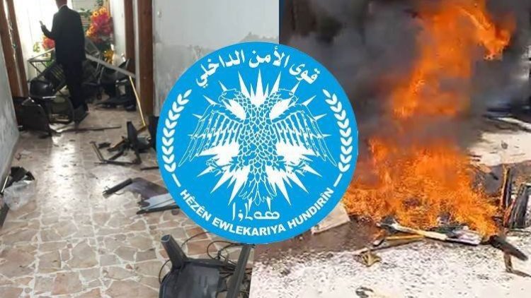 ENKS büroları yakılmıştı: Rojava Asayişi’nden açıklama