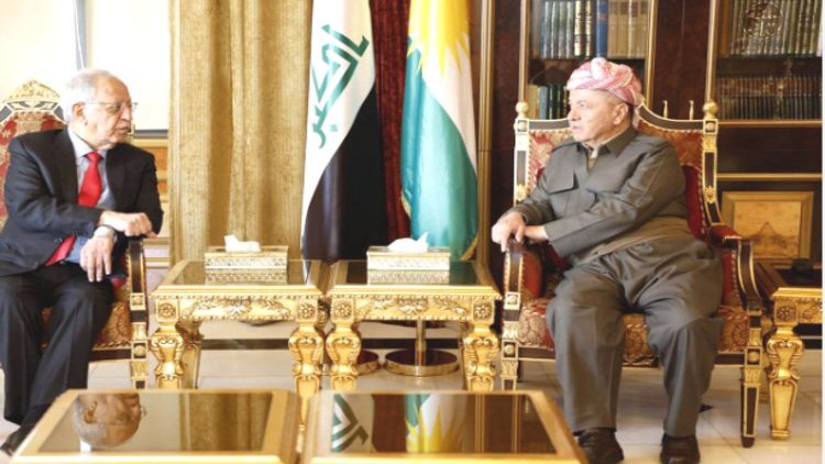 Başkan Barzani, Mada Vakfı Başkanı Kerim’i kabul etti