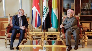Başkan Barzani, İngiltere’nin Bağdat Büyükelçisi ile görüştü
