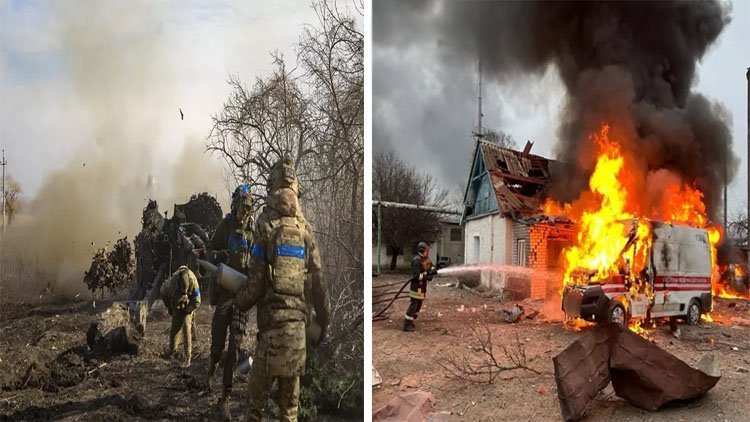 Rus ordusu Ukrayna'daki hedefleri vurdu