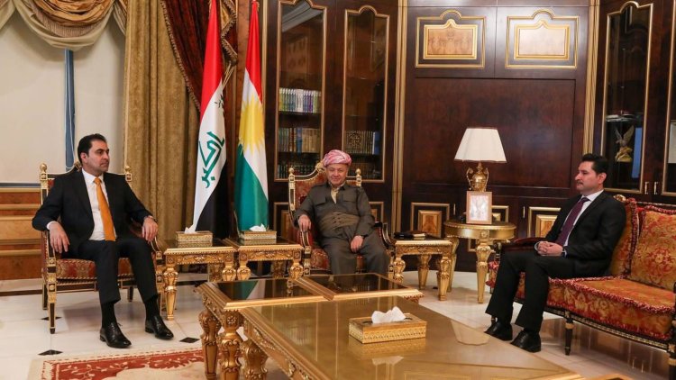 Başkan Barzani, Muhsin Mendelavi’yi kabul etti